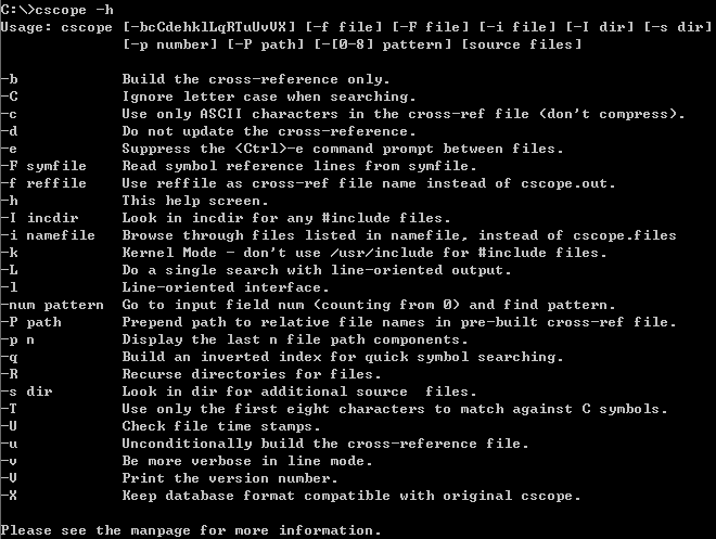 Cscope笔记