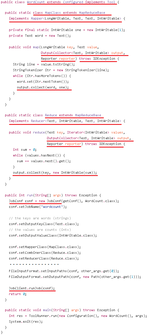 [Hadoop] mapred和mapreduce包的区别