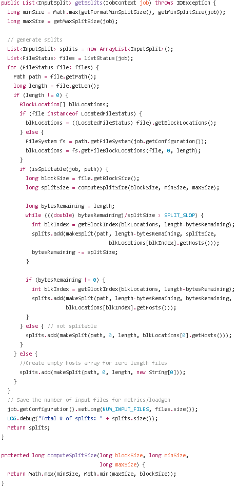 [Hadoop] 处理跨块边界的InputSplit