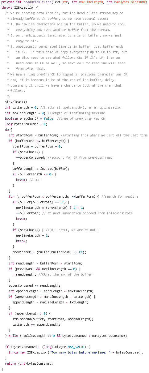 [Hadoop] 处理跨块边界的InputSplit