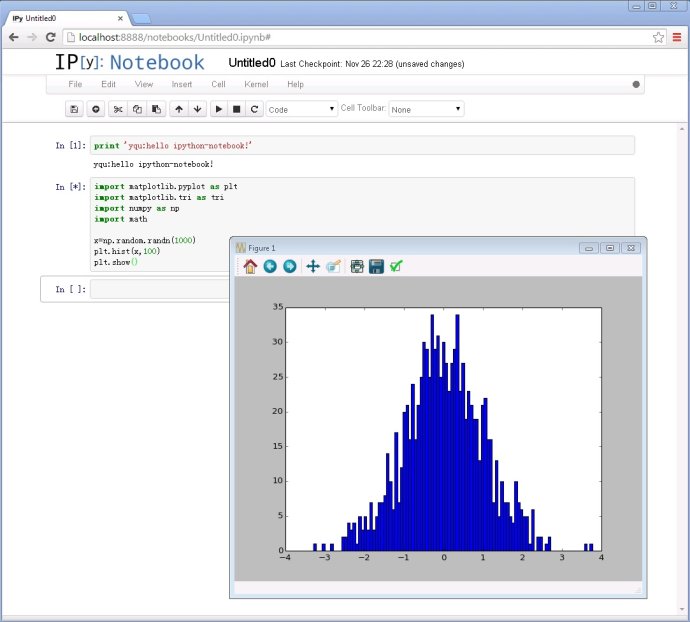 玩一会IPython Notebook