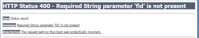 处理注解@RequestParam的"Required String parameter is not present"