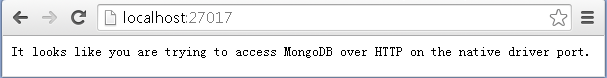 Windows下MongoDB安装与配置