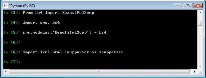 lxml.html.soupparser引入BeautifulSoup 4的work-around