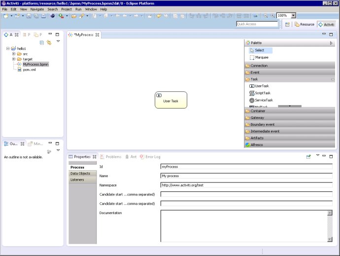 粗览基于Eclipse RCP架构的Activiti Designer实现(图文版)