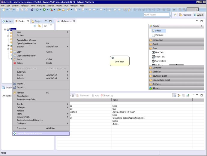 粗览基于Eclipse RCP架构的Activiti Designer实现(图文版)