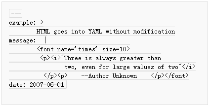 YAML