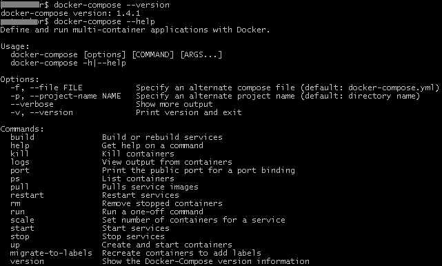 Docker Compose笔记