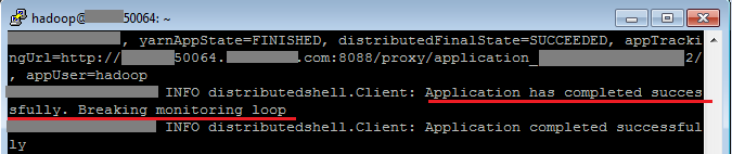 [Hadoop] YARN DistributedShell实践