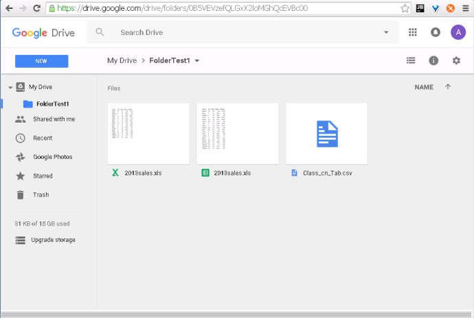 Hello Google Drive APIs