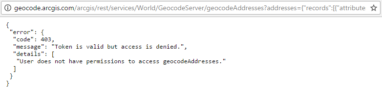 ArcGISDev App wrongToken