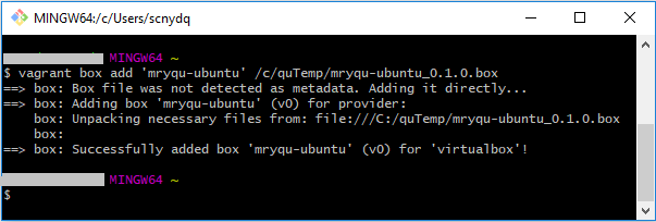 vagrantbox-addBox